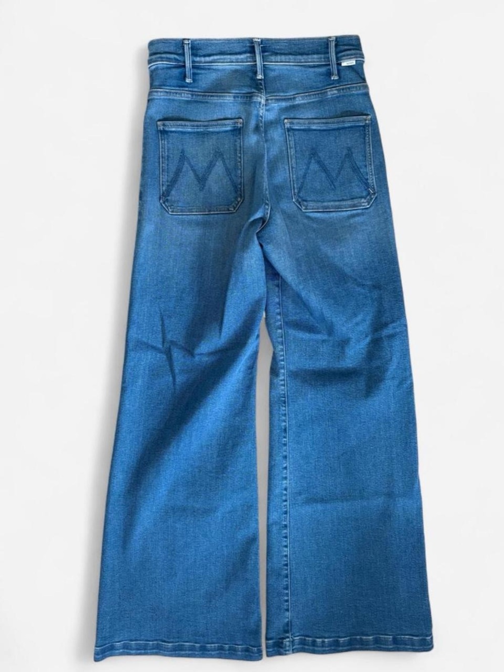 Mother High-Rise Wide Leg Women's Jeans - Blue - Picture 2 of 4